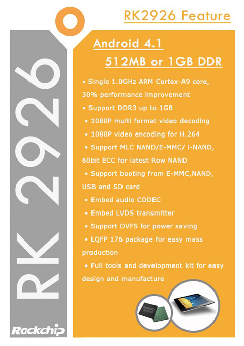 单核终结者:2012年香港电子展9U.COM九游体育(中国大陆)科技公司推出最强单核芯片RK2928